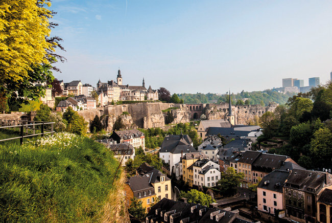 Idyll in the foreground, politics and business power in the background – Luxembourg combines opposites